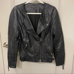 Topshop Moto Leather Jacket